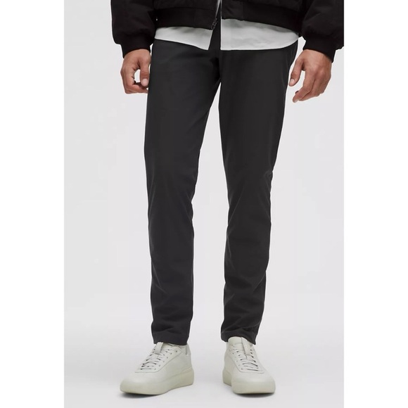Lululemon ABC Slim-Fit 5 Pocket Pant Warpstreme in Obsidian Size 32 - Picture 1 of 12
